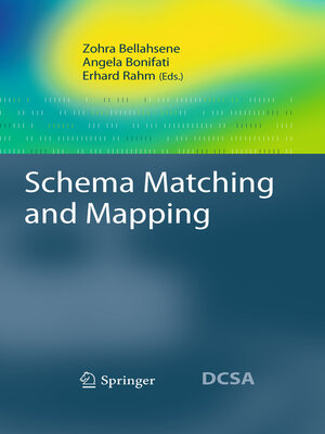 cover image of Schema Matching and Mapping
